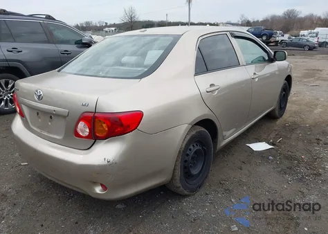 2009 Toyota Corolla Le из США, поврежденный, VIN 1NXBU40E99Z059310